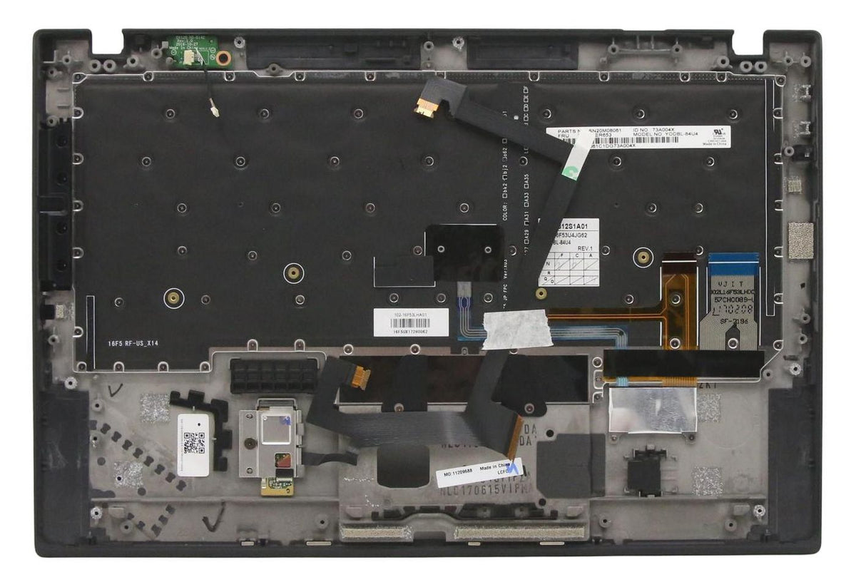 Lenovo Cover mit Tastatur für ThinkPad X1 Carbon (5. Gen.) – Hintergrundbeleuchtet – Schwarz