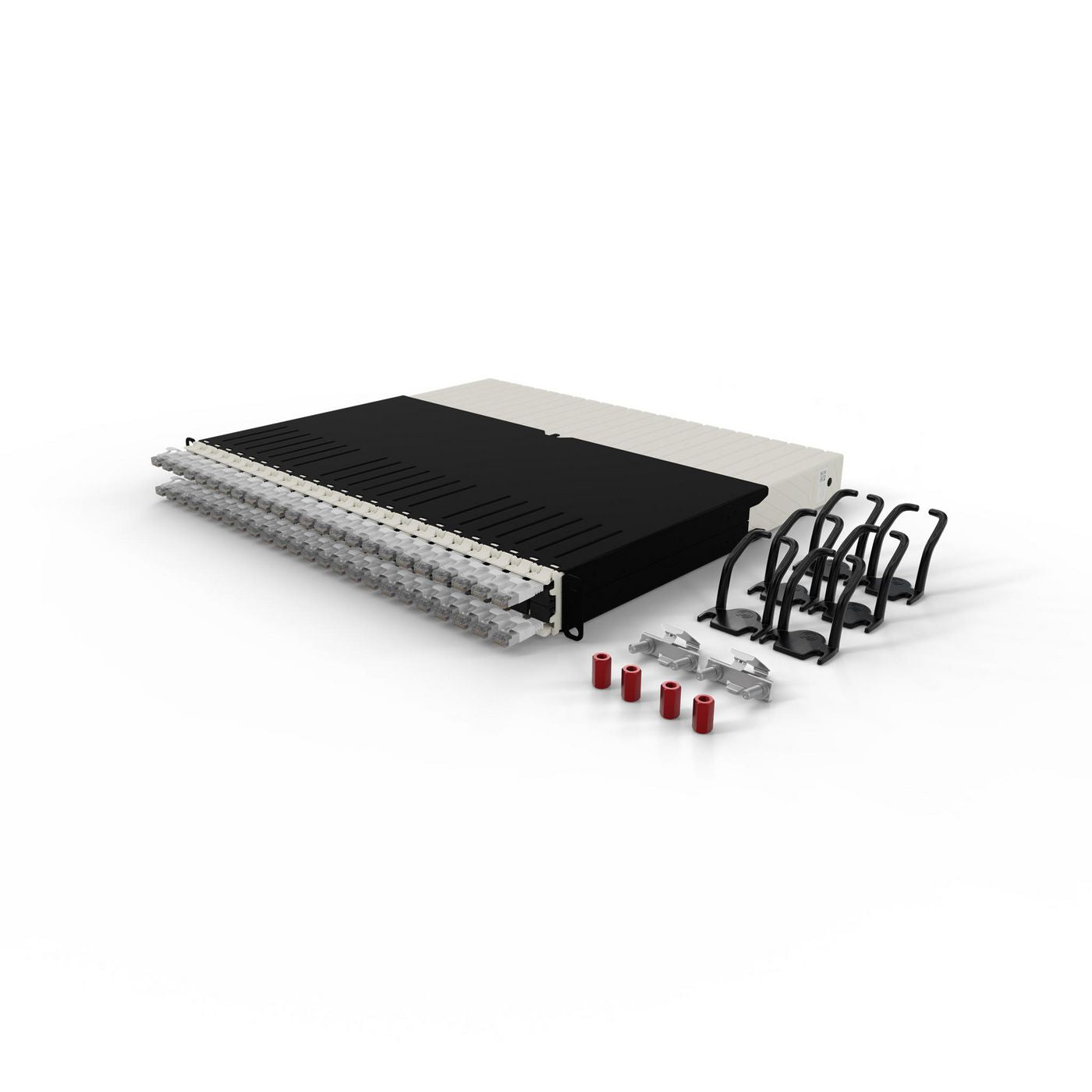 Patchbox Netzwerkkabel – Weiss, geschirmt