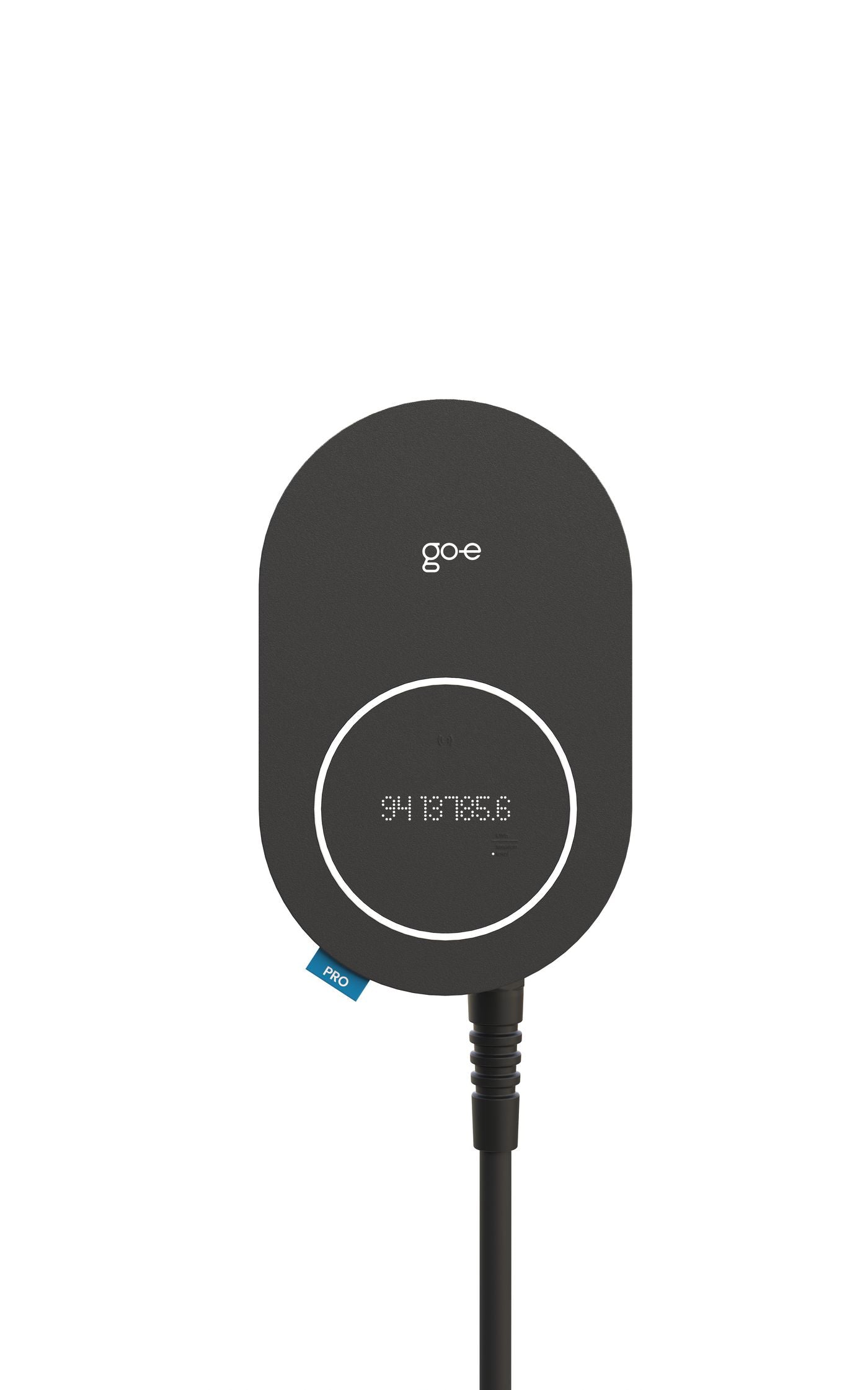 go-e Charger PRO CABLE Ladestation – 22 kW, 3-ph, Wandmontage, Typ 2 (festes Kabel 6 m), IP55, eSIM, Zähler