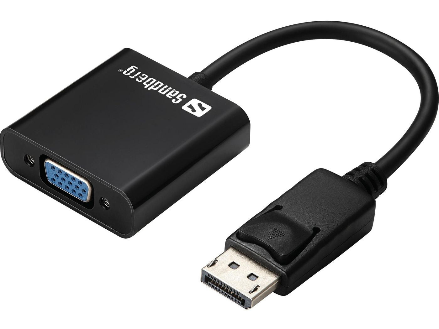 Sandberg DisplayPort (Stecker) auf VGA (Buchse) Adapter