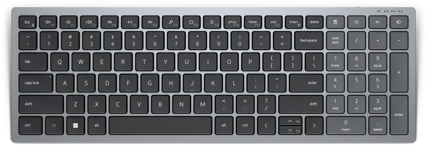 Dell KB740 – Tastatur – Kompakt (Mini) – Kabellos – QWERTZ (CZ/SK)