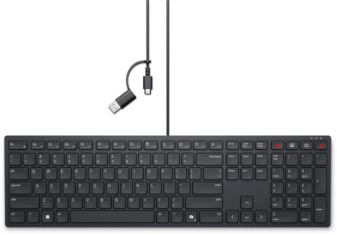Dell KB525c – Tastatur – kabelgebunden – QWERTY (Nordic)