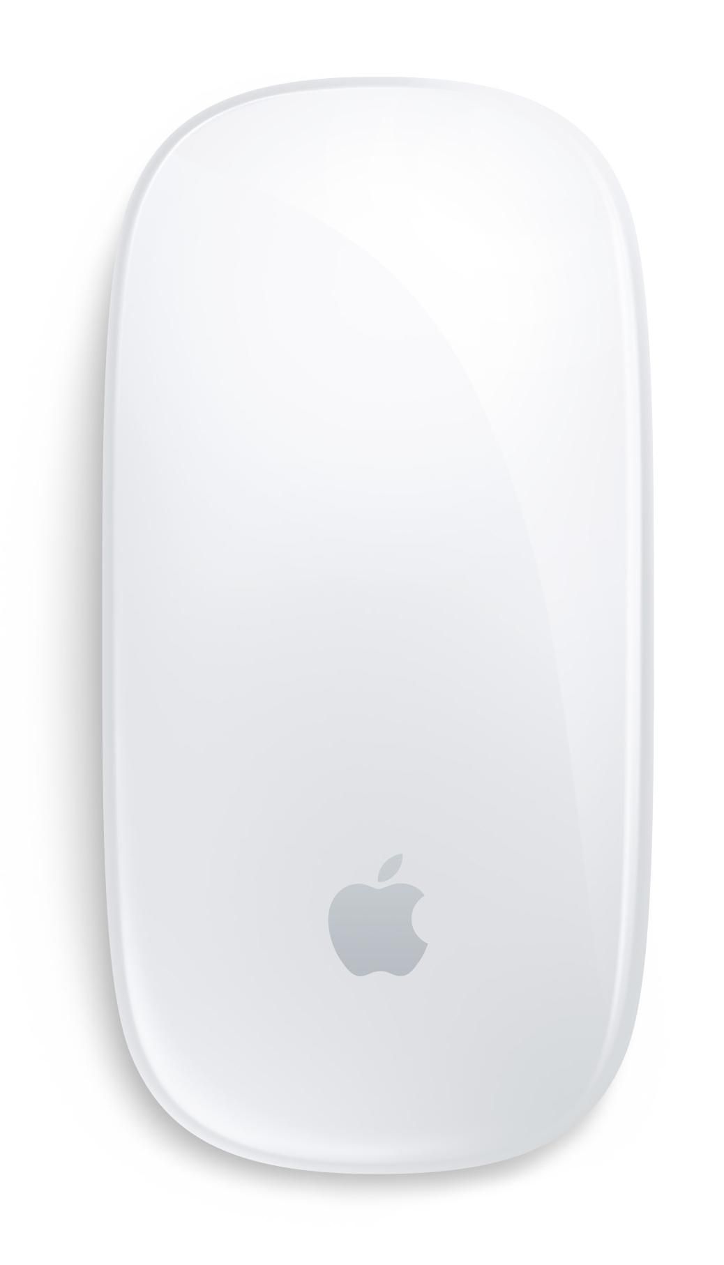 Apple Magic Mouse – Maus – Kabellos (Bluetooth), beidhändig, Weiss