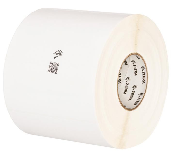 Zebra Drucketiketten PolyPro 3000T, 102 mm × 152 mm, weiss, Polypropylen, permanent klebend, 1900 Stück