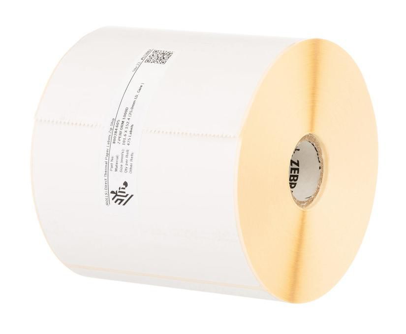 Zebra Rollenetiketten Z-Perform 1000D, 57 mm × 32 mm, Thermopapier, 8 Rollen