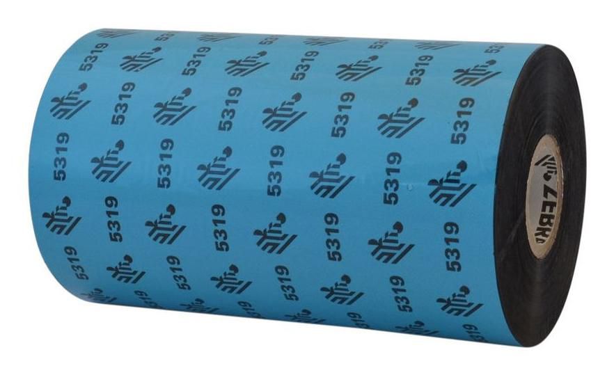 Zebra Thermotransferband – Wachs (5319), 83 mm × 450 m