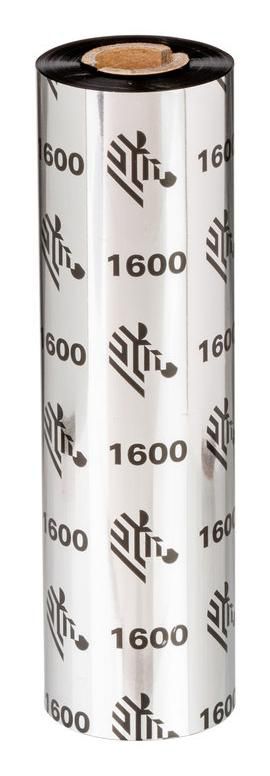 Zebra Thermotransferband – Wachs (1600), 110 mm × 450 m, Kern 25 mm