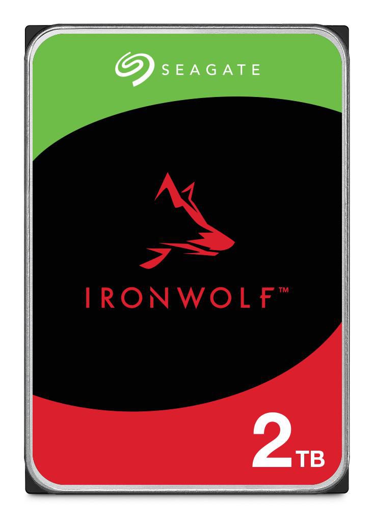 Seagate IronWolf ST2000VN003 2 TB – 3,5" SATA, 5400 U/min, 256 MB Cache, NAS