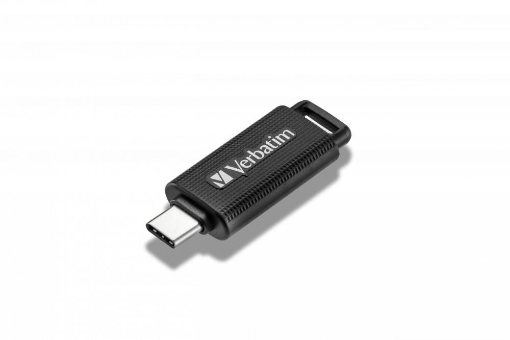 Verbatim Store 'n' Go 128 GB – USB Typ-C, USB 3.2 Gen 1, Schwarz