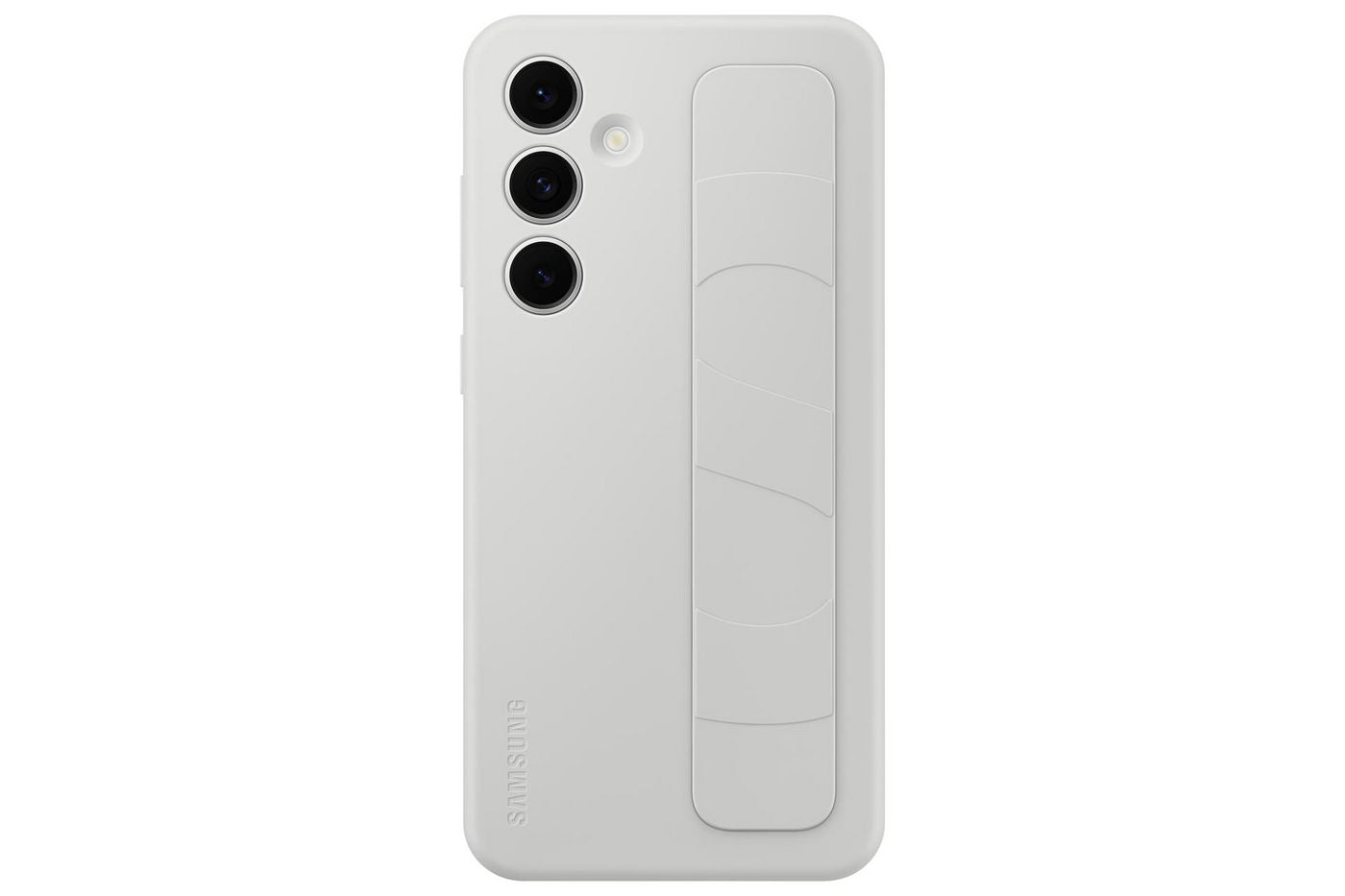 Samsung Backcover – für Samsung Galaxy S24 FE – grau – Silikon