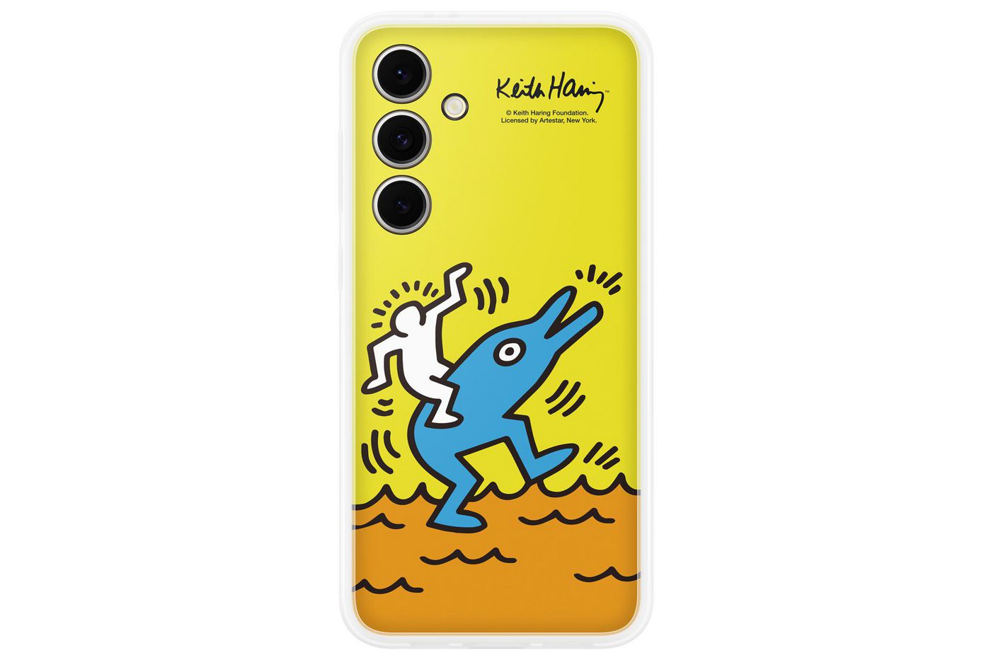 Samsung Backcover – für Samsung Galaxy S24 FE – gelb – Recycling-Kunststoff