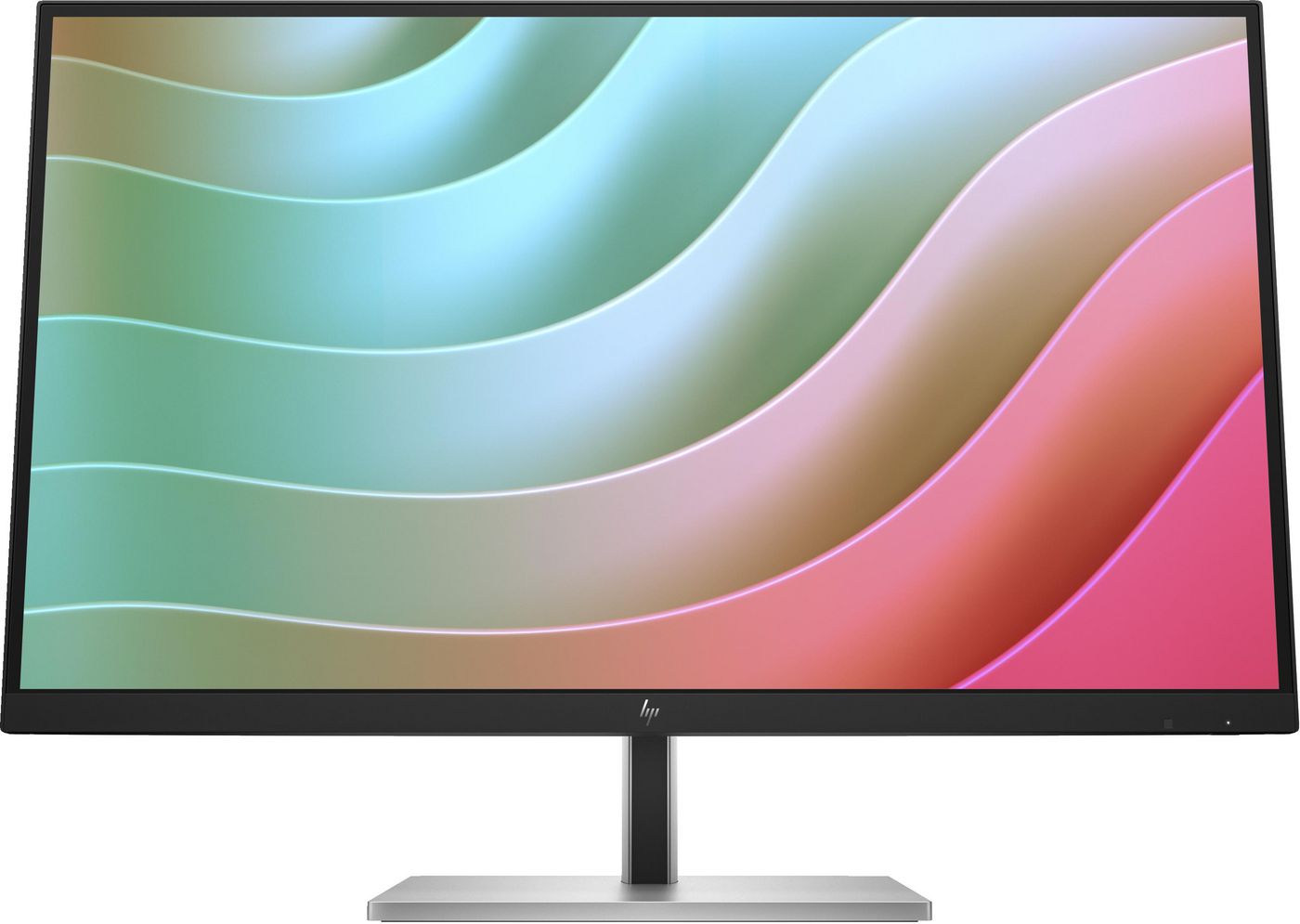 HP E27k G5 – Monitor, 27", 3840 × 2160 (UHD 4K), IPS, 60 Hz, 350 cd/m², USB-C, VESA 100 × 100, Schwarz, Silber