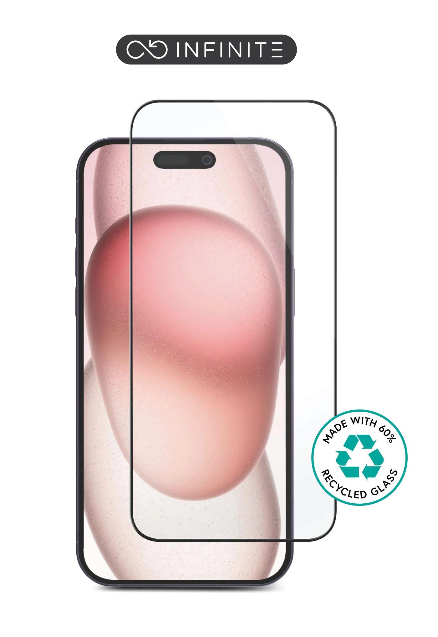 eSTUFF Displayschutzglas – für iPhone Air – 50er-Pack