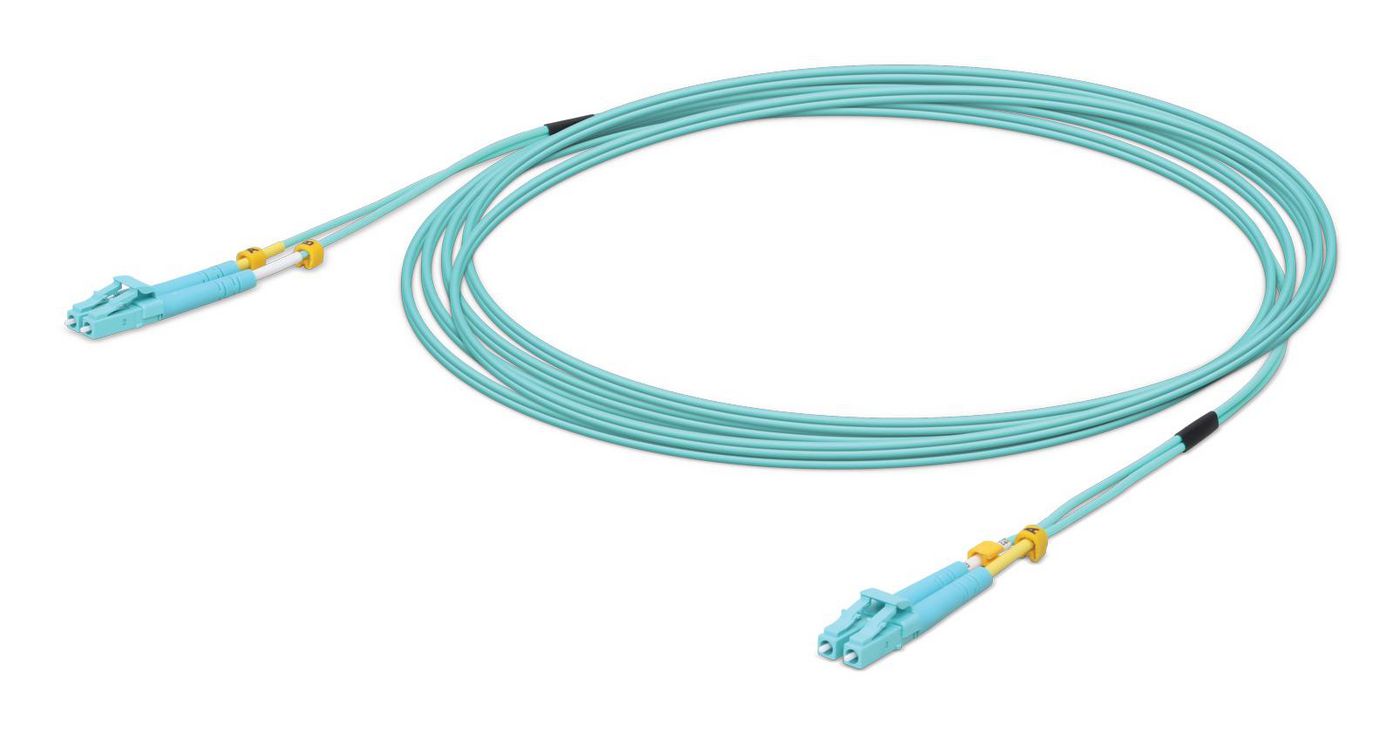 Ubiquiti LWL-Patchkabel UACC-OFC-MM-5M – LC-LC, Multi-Mode (OM3), 10 Gbit/s, 5 m