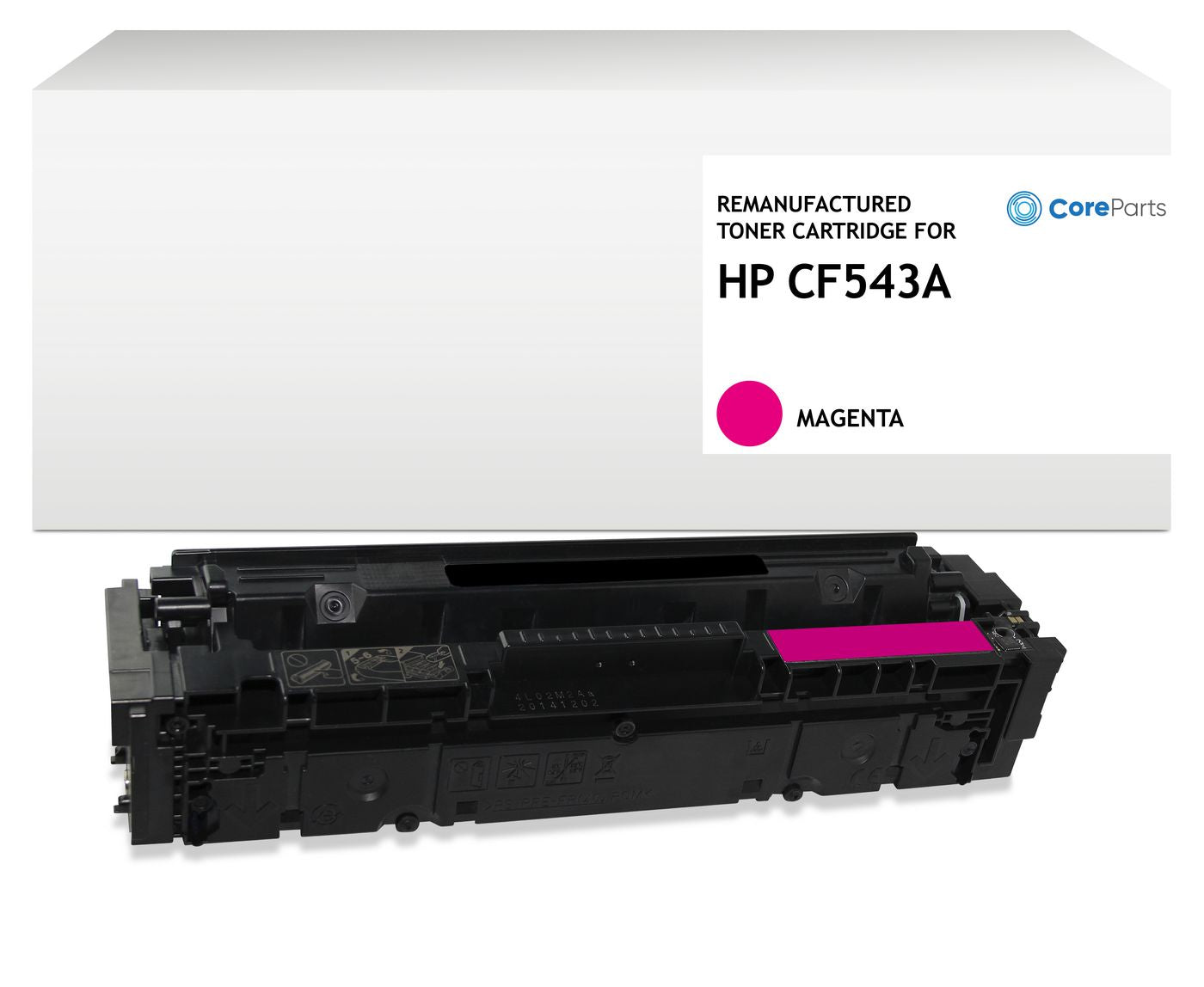 CoreParts CF543A Gelber Toner – Original – 1'300 Seiten – für HP LaserJet Pro M254/M280/M281