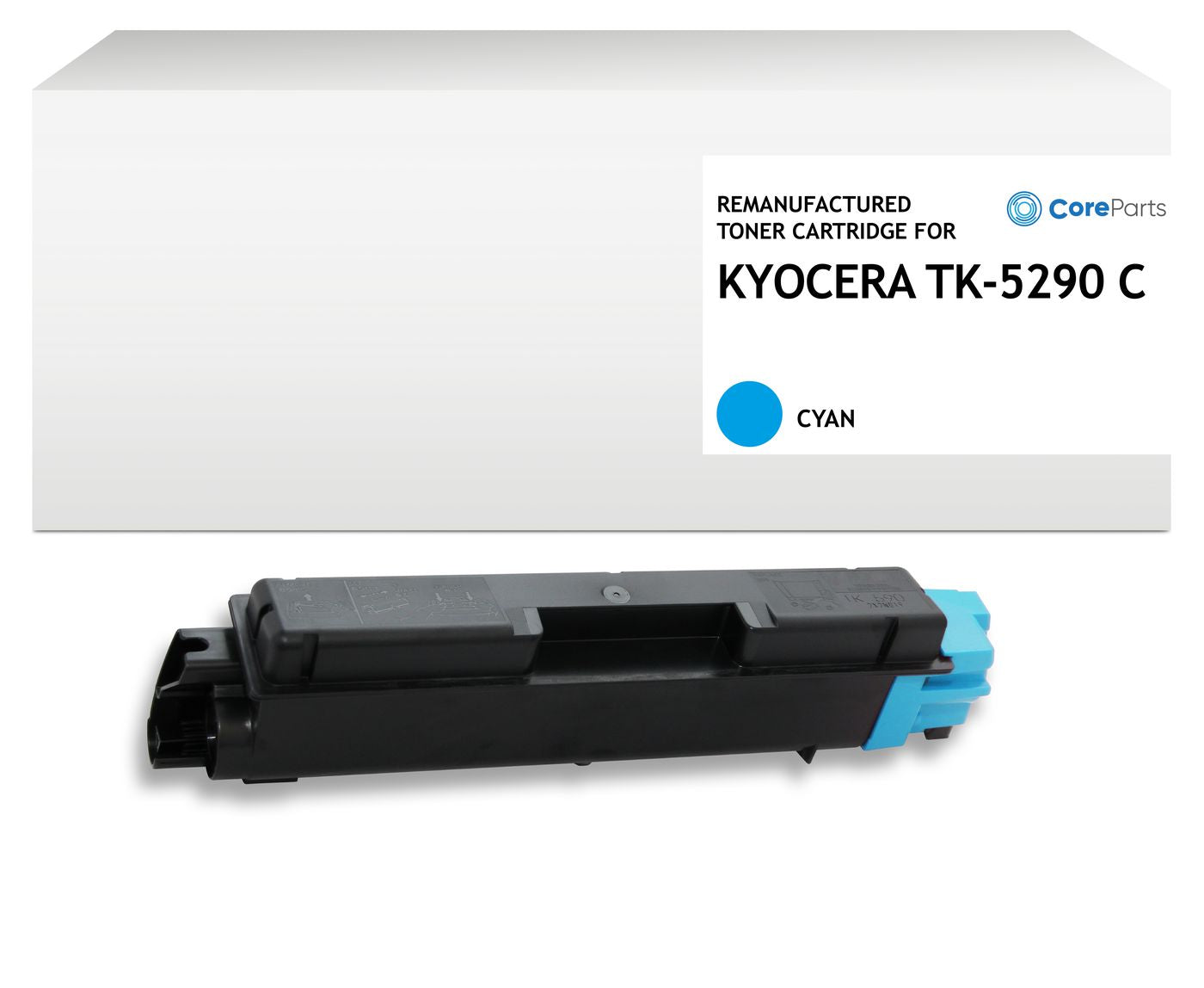 CoreParts Toner – cyan, 13000 Seiten – für Kyocera