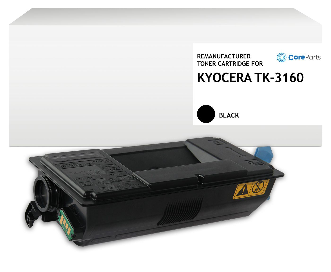 CoreParts TK-3160 (QI-TK-3160) schwarzer Toner – kompatibel – für Kyocera