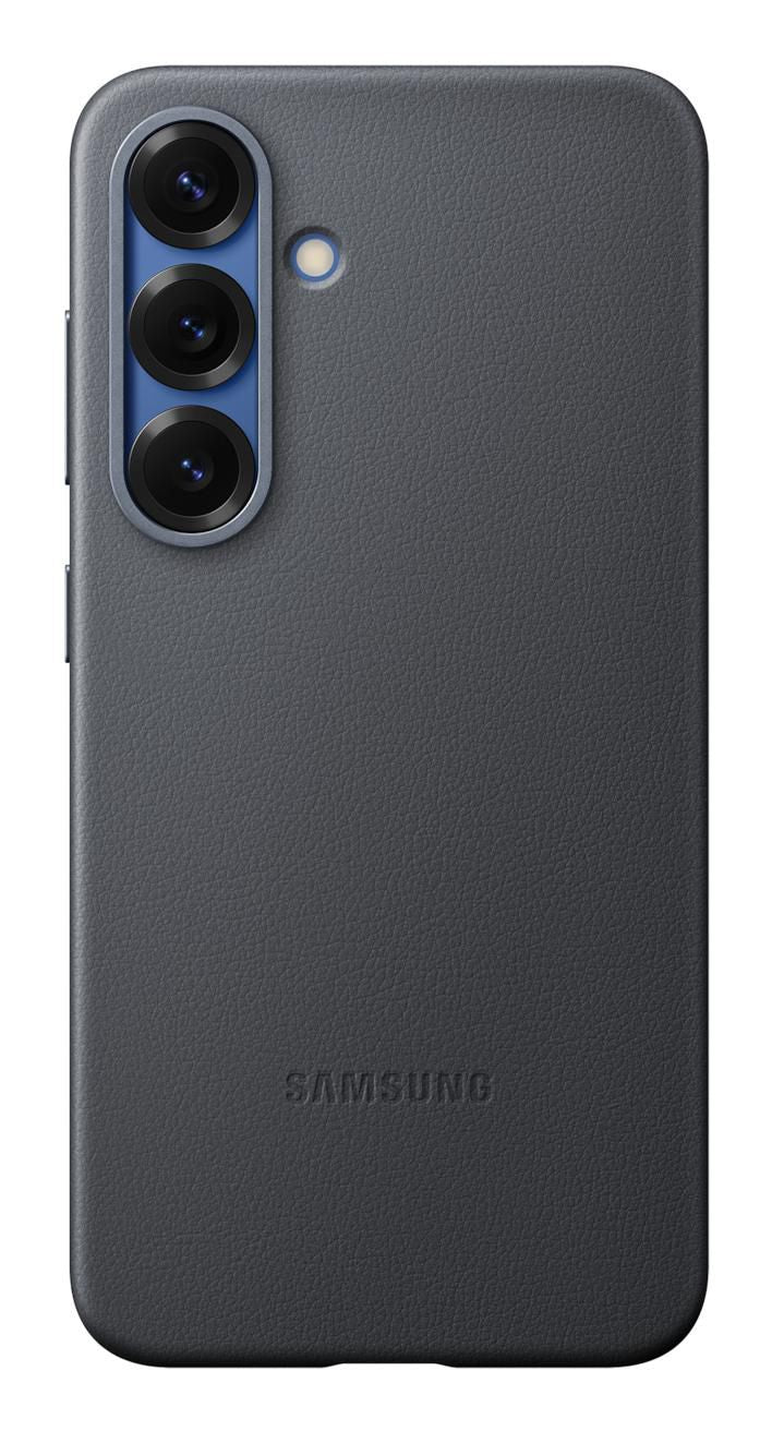 Samsung Backcover – für Samsung Galaxy S25 – schwarz – Leder