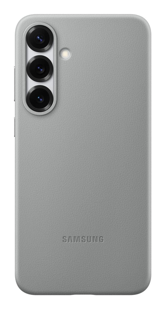 Samsung Backcover – für Samsung Galaxy S25+ – grau – Leder