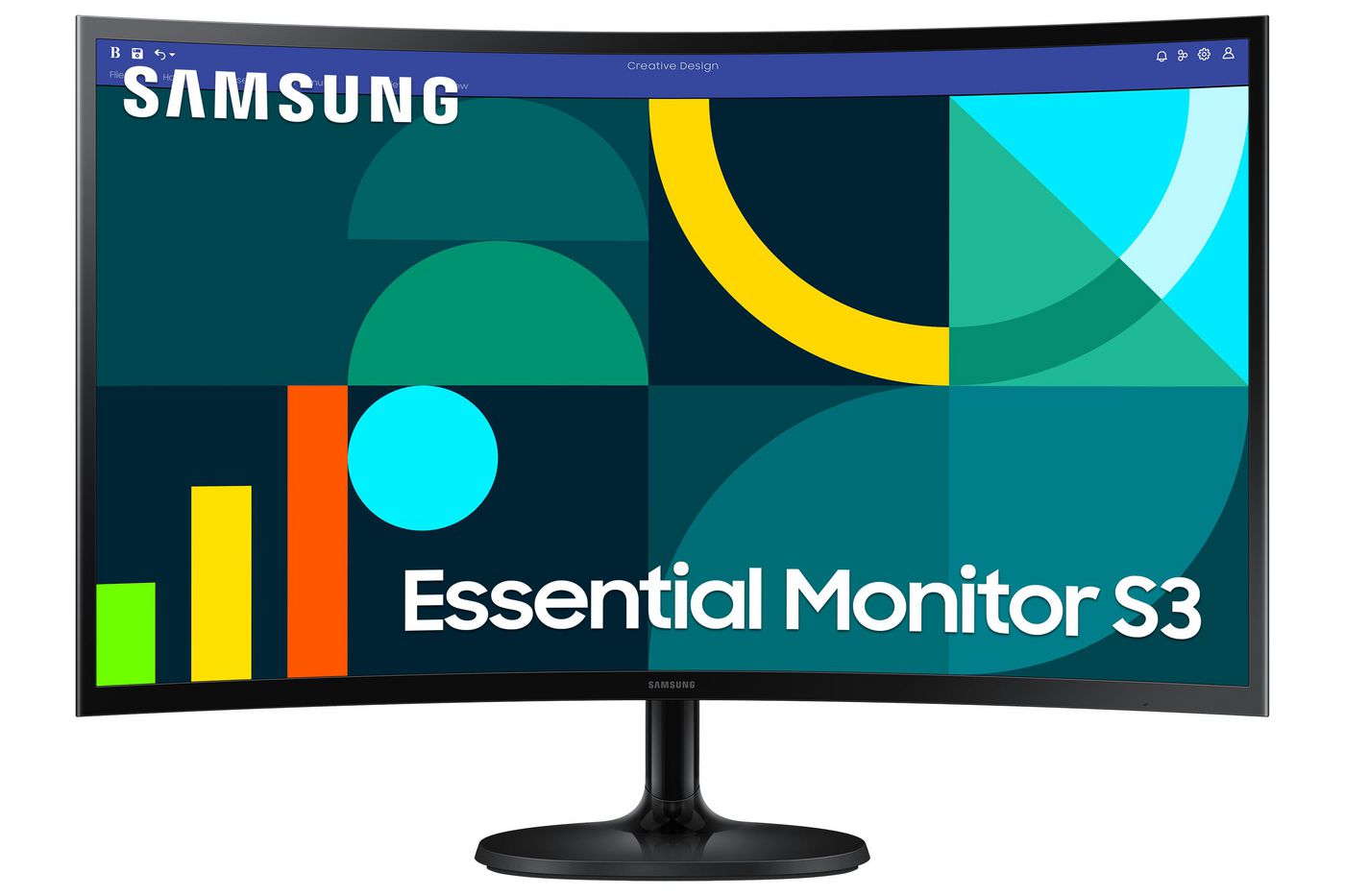 Samsung S36Gd – 27", Curved 1800R, 1920 × 1080 (Full HD), VA, 100 Hz