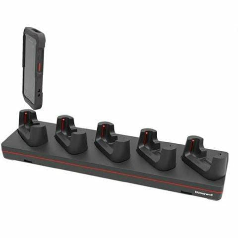 Honeywell CT45 5‑Bay Mehrfach‑Ladestation – Slots ×5 – für CT45/CT40 und andere – Schwarz