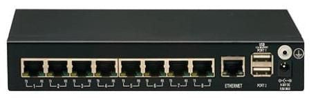 Digi CONNECTPORT TS 8 Serieller Device-Server – 19,6 × 10,5 × 3,3 cm, 1,90 kg – OEM 54859 – Hergestellt in USA