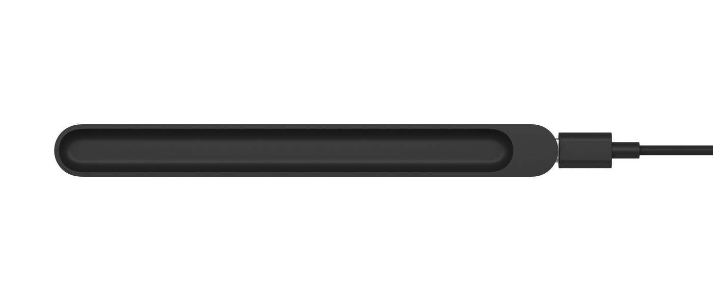 Microsoft Eingabestift für Surface Slim Pen, Surface Slim Pen 2 – Drahtloses Ladesystem – Schwarz