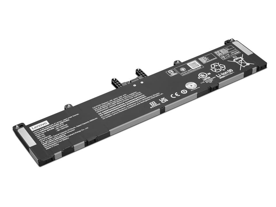 Lenovo Notebook-Akku – für ThinkPad P1 (7. Gen.) – 90 Wh, 15,6 V (4 Zellen) – Schwarz