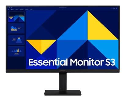 Samsung S27D304Gau – Monitor, 27" 1920 × 1080 (Full HD), IPS, 100 Hz, 250 cd/m², VESA 100 × 100, Schwarz
