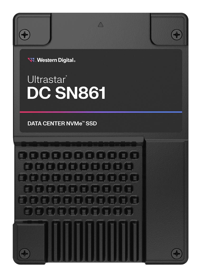 Western Digital Ultrastar DC SN861 2.0 – 3,84 TB, 13'700 MB/s Lesen