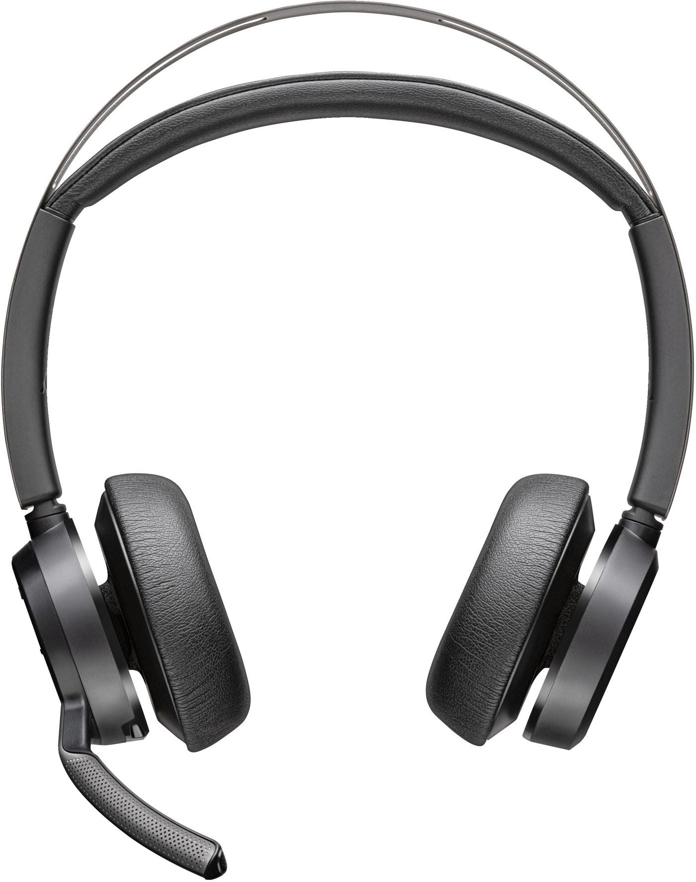 Poly Voyager Focus 2 – Headset – USB‑C – mit Ladestation und Adapter