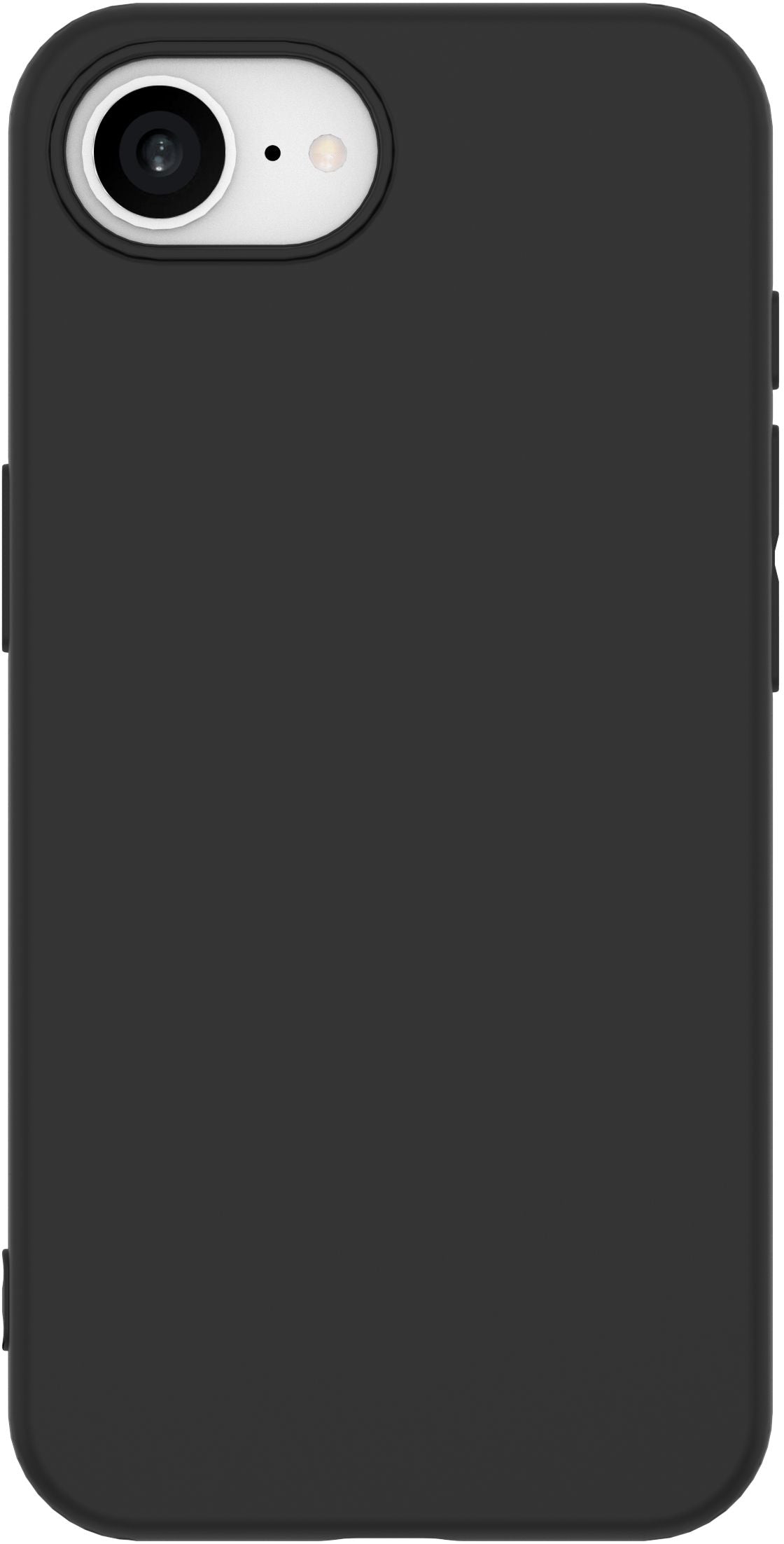 eSTUFF INFINITE Vienna – Backcover – für iPhone, recyceltes TPU, schwarz, GRS-zertifiziert