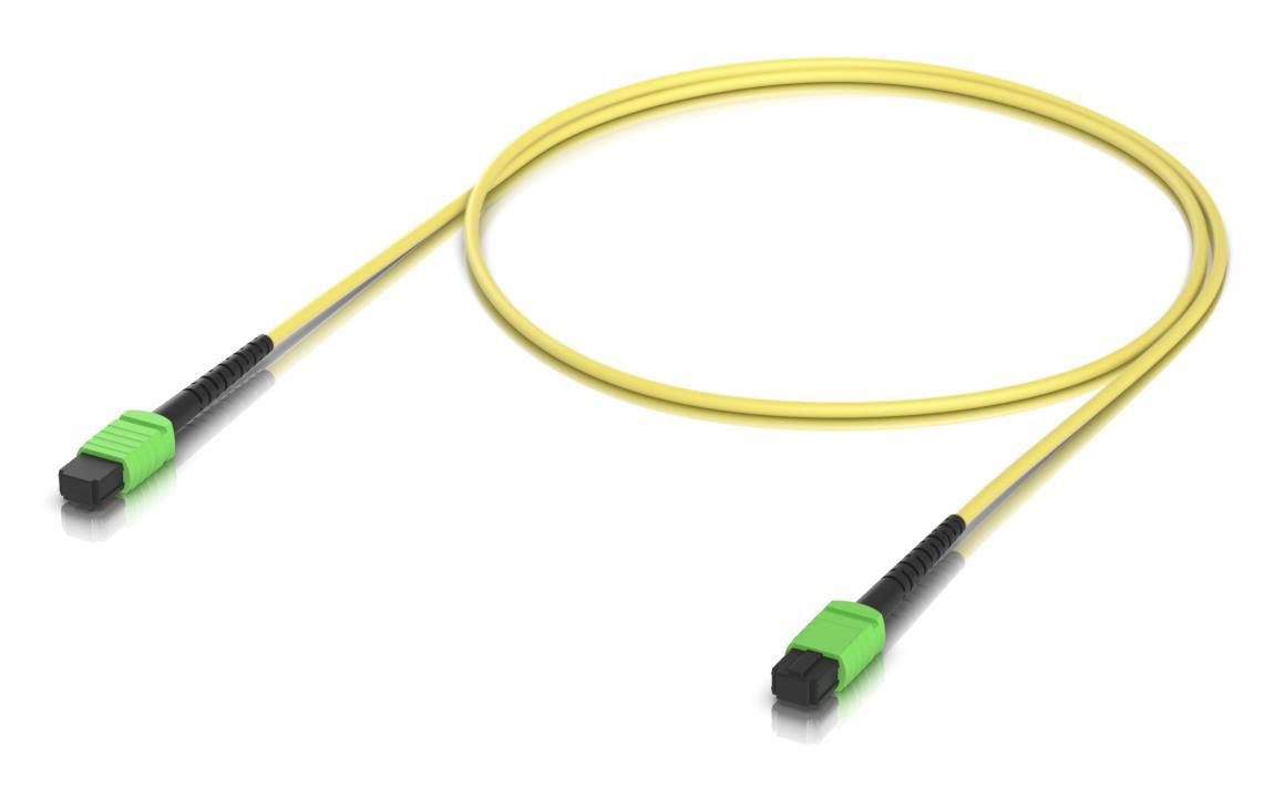 Ubiquiti LWL-Patchkabel – MPO–MPO, Single-Mode (OS2), 100 Gbit/s, 1 m, 10er-Pack