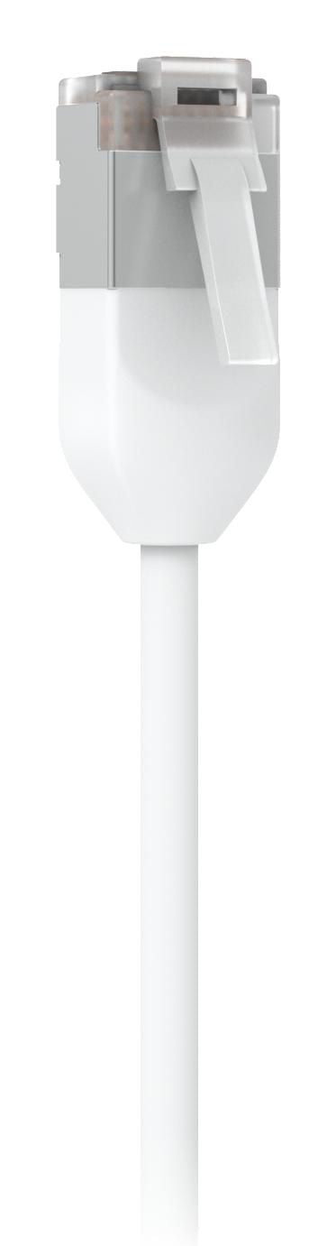 Ubiquiti Patchkabel – Cat6a, geschirmt, 12 m, Weiss, RJ-45