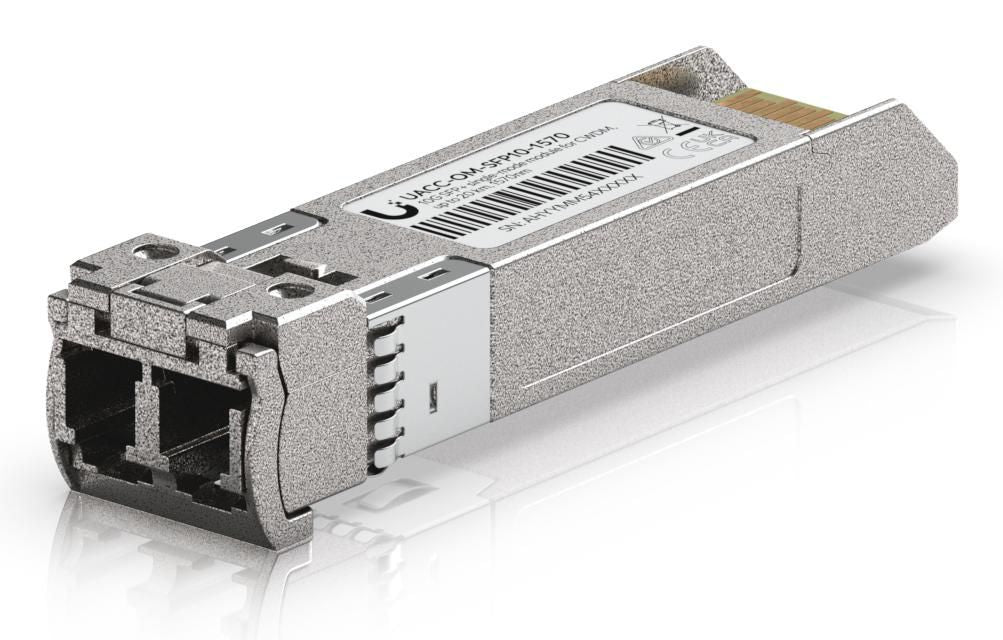 Ubiquiti SFP+ Transceiver – 11,3 Gbit/s, CWDM 1570 nm, Single-Mode LC (bis 20 km), 1 Stück