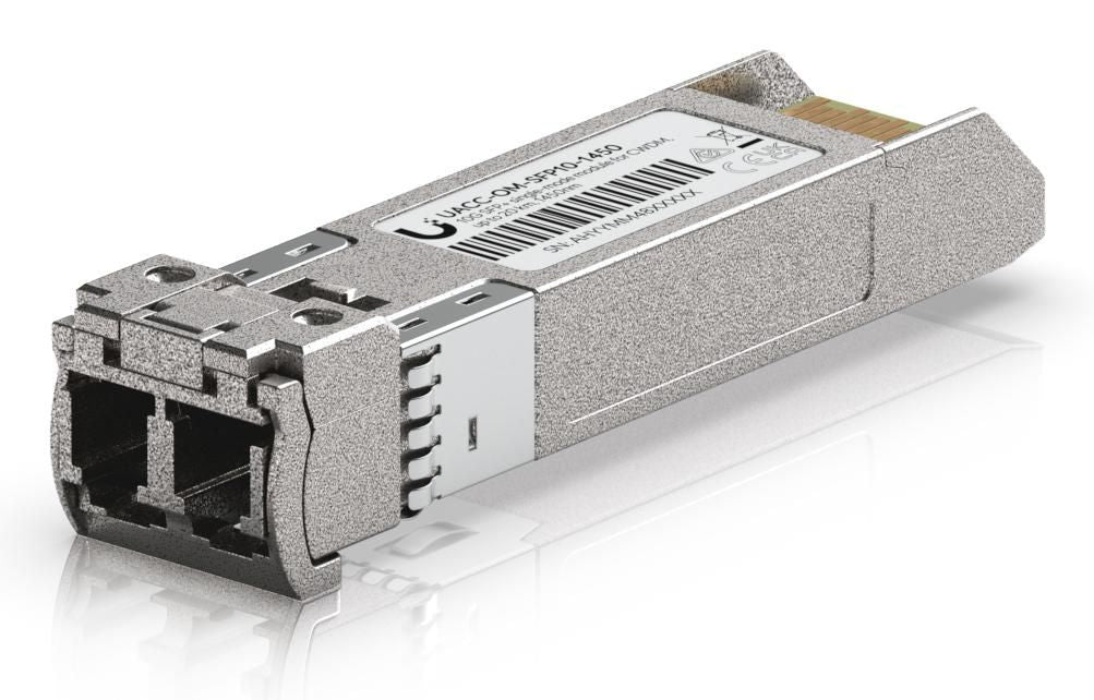 Ubiquiti SFP+ Transceiver – 11,3 Gbit/s, CWDM Single-Mode LC (UPC), 20 km, für SFP+ Ports, 1er-Pack