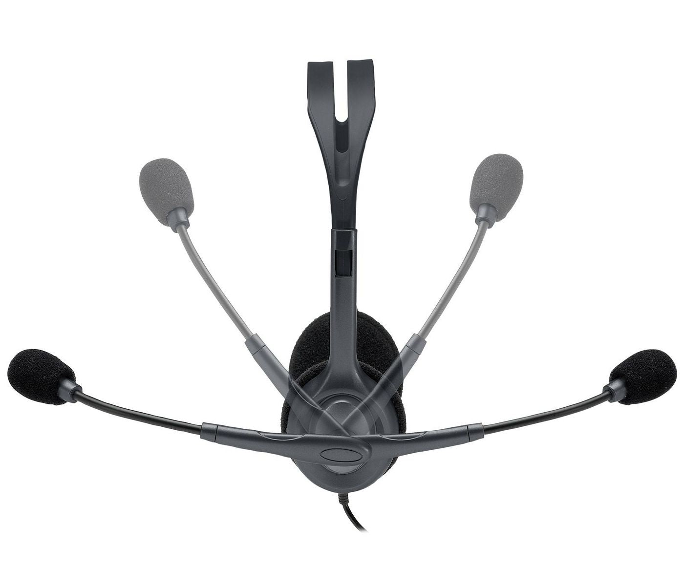 Logitech H111 Office-Headset – On-Ear, Stereo, 3,5 mm Klinke, Grau