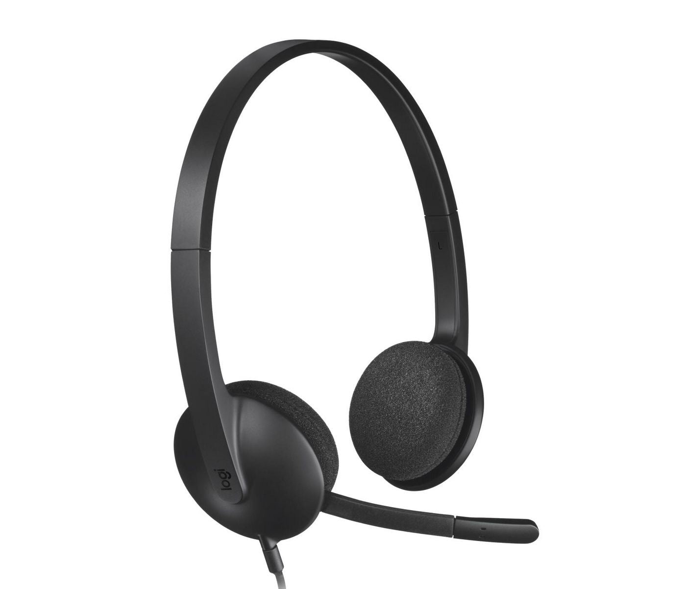 Logitech H340 Office-Headset – Over-Ear, Stereo, Kabel, USB, Schwarz