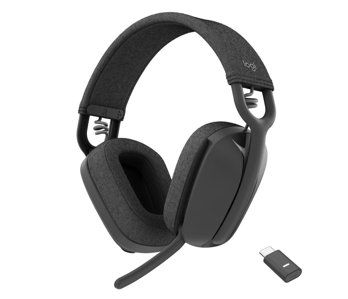 Logitech Zone Vibe Wireless UC – Duo Headset – Bluetooth – Graphit