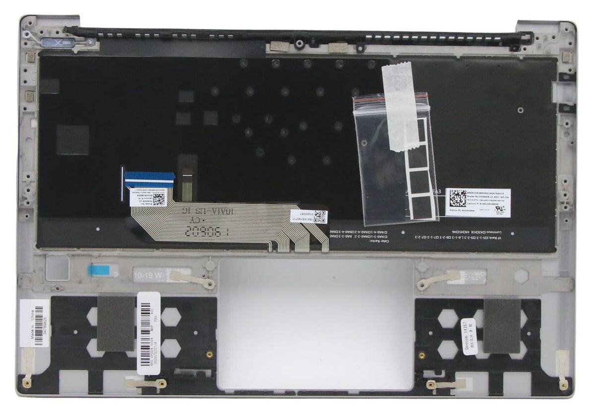 Lenovo Tastatur-Case für Lenovo Yoga S730-13IWL – mit Hintergrundbeleuchtung – Platin