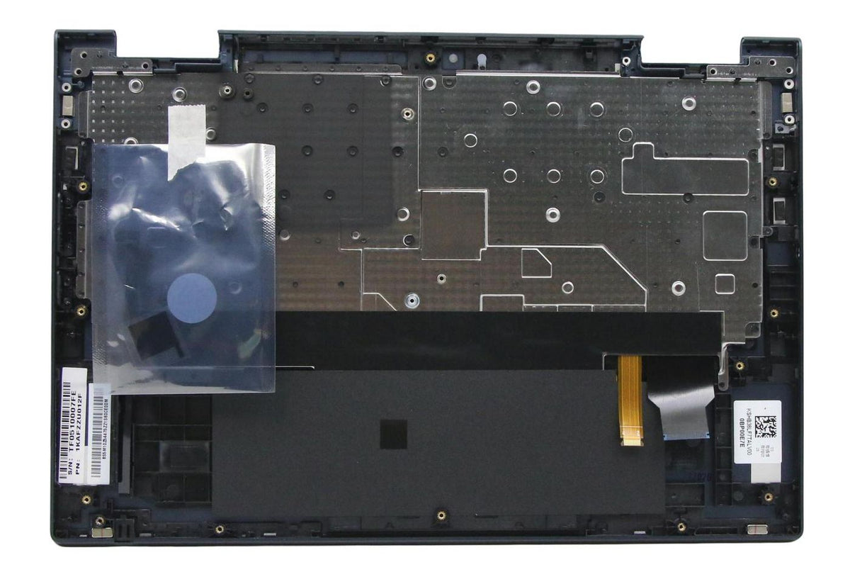 Lenovo Tastatur-Case für ThinkPad C13 Yoga (1. Gen.) – UK, mit Hintergrundbeleuchtung – Blau