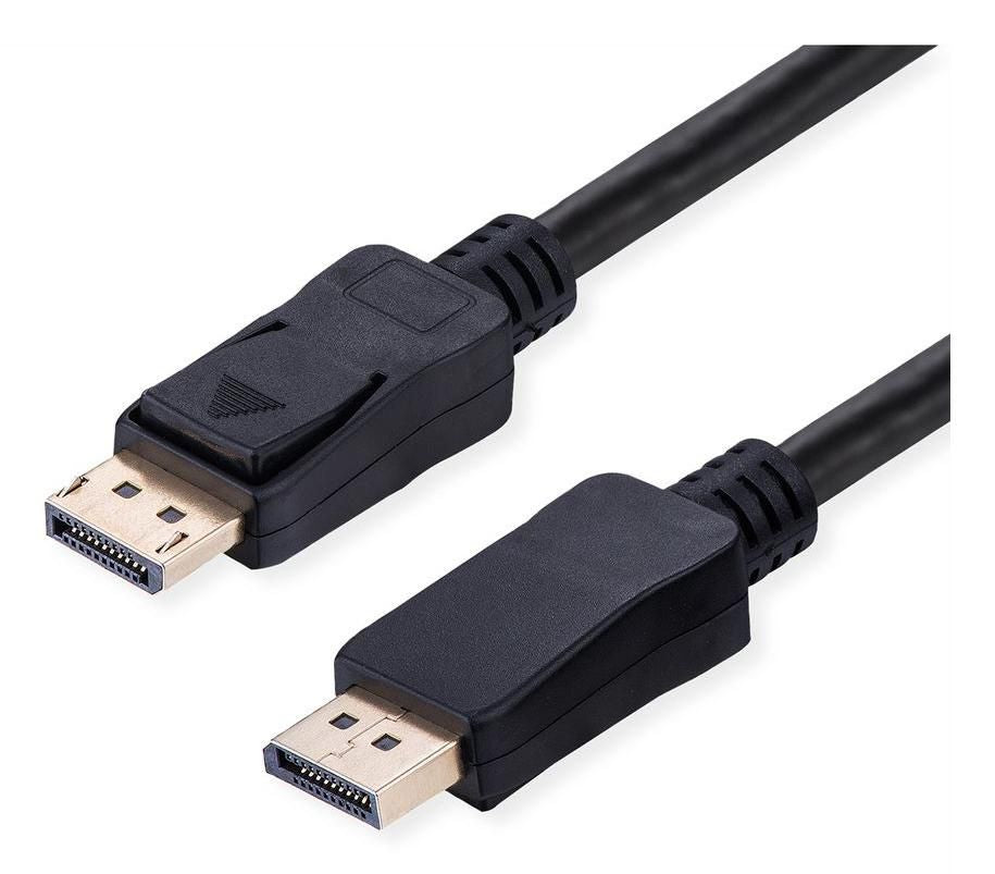 VALUE DisplayPort Kabel DP 2.1 – 10K 60 Hz – 2 m – HDR – für Monitor, PC, Laptop