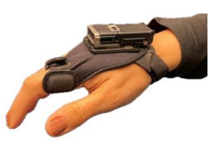 Zebra Handschlaufe mit eingebettetem Auslöser (links) – für RS5100/RS6100