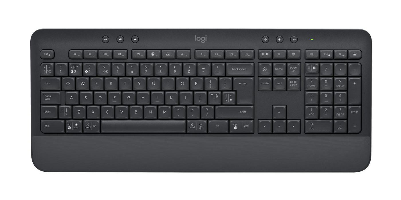 Logitech MK650 für Business – Tastatur-Maus-Set – Membran – Bluetooth & 2,4 GHz (Logi Bolt) – Graphit