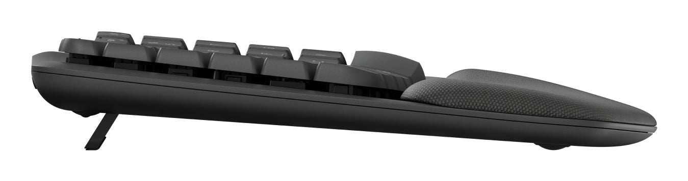 Logitech Wave Keys for Business – Tastatur, kabellos (Bluetooth/2,4 GHz), Nordic-Layout (Nordic)