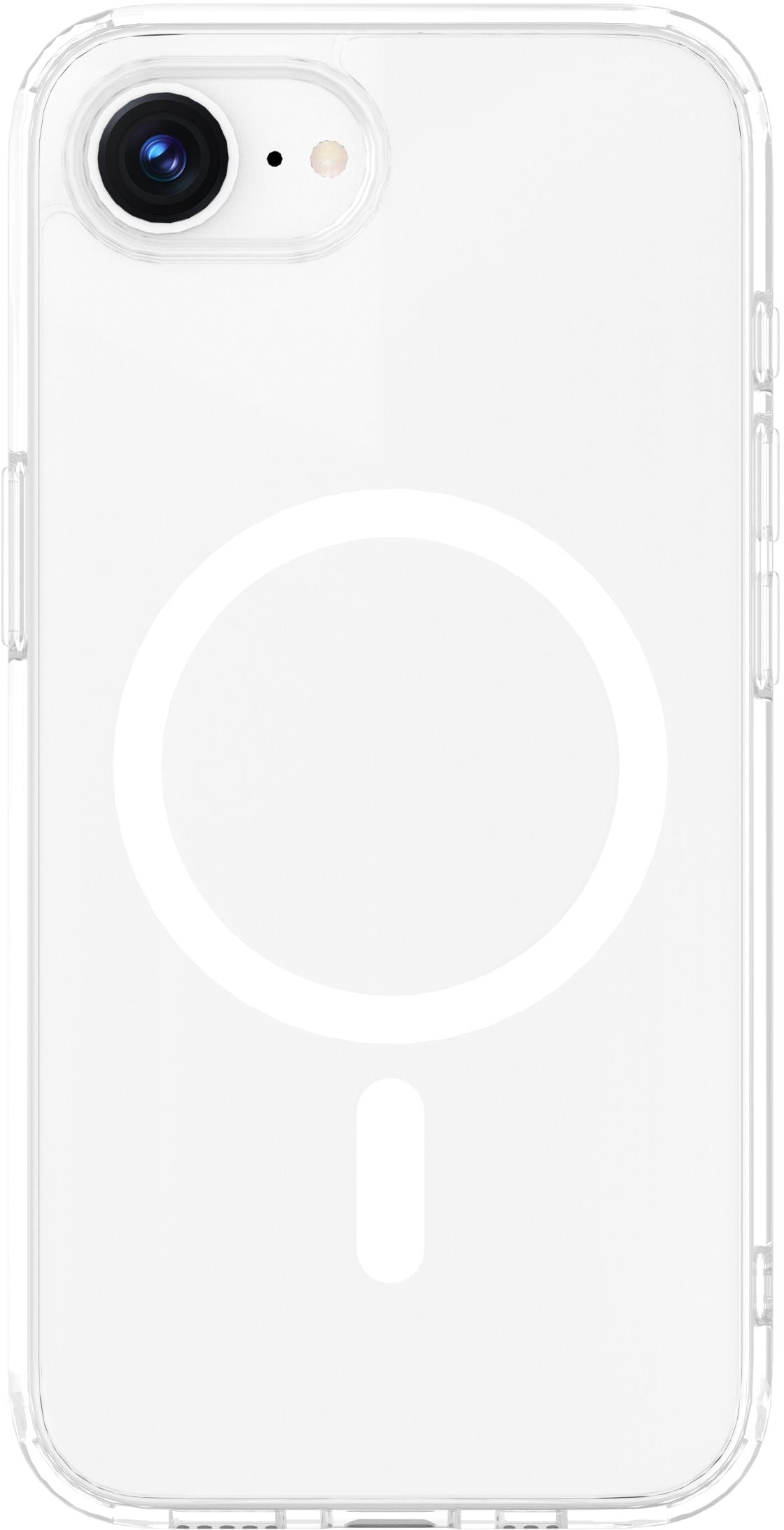eSTUFF INFINITE OSLO Backcover – für Apple iPhone, MagSafe, PC+TPU, Transparent