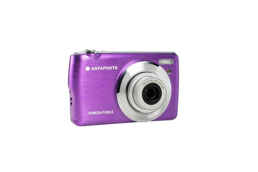 AgfaPhoto Compact DC8200 1/3.2" Compact – 8× optischer Zoom, 18 MP, 1080p, Violett