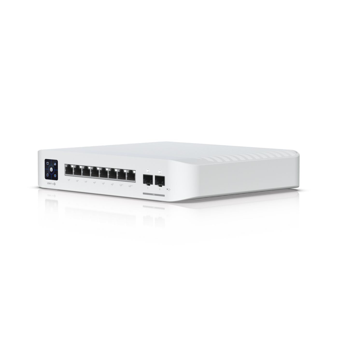 Ubiquiti Managed Switch – 8×10G, 2×SFP+, L2+/L3, PoE++ 155 W
