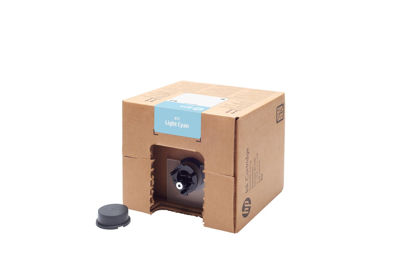 HP 873 Cyan Tintenpatrone (Original) – 3'000 ml – für HP Latex 800/800 W – 4UV88A