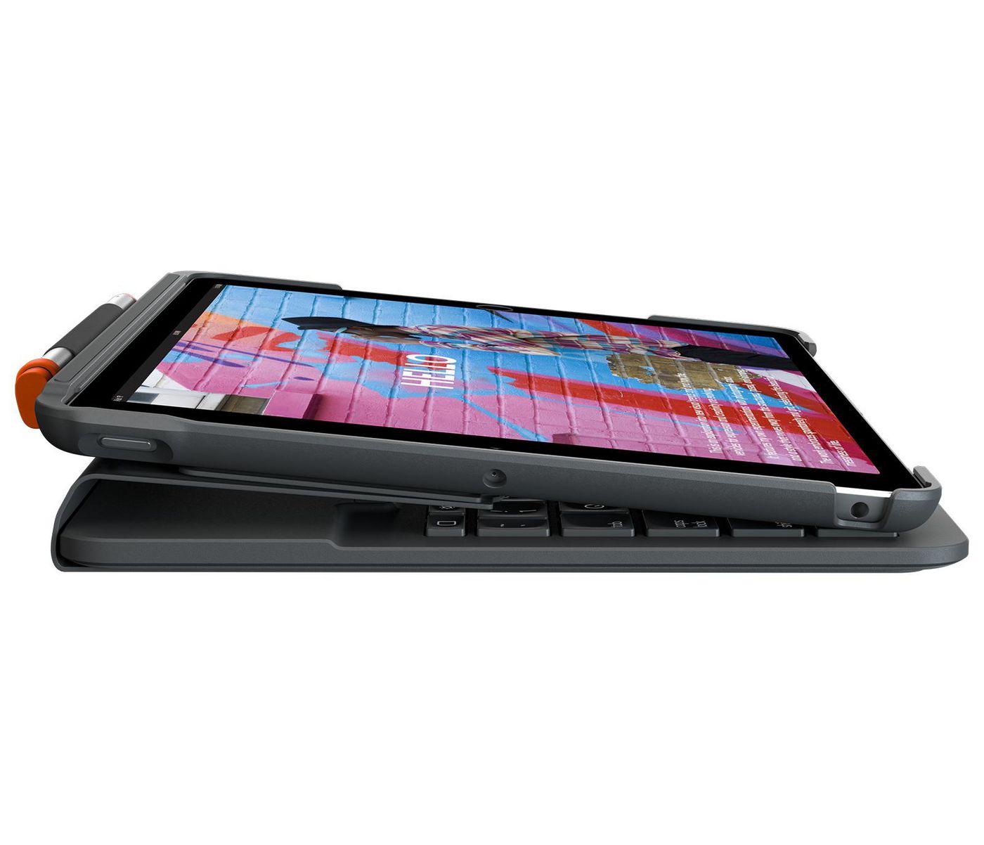 Logitech Slim Folio Tablet- & Notebook-Tasche – für iPad (7. Generation), 10,2"